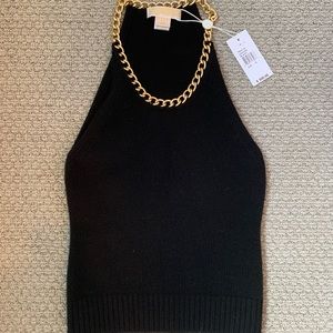 Michael Kors sweater tank 100 percent cashmere